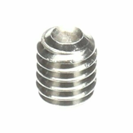 CROWN STEAM Set Screw, Allen Hex Drive, Cup Point, Stainless S S2102N-51618-38